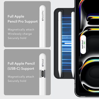 Ovitek za Apple iPad Pro 13 (2024), ESR, Rebound, temno moder