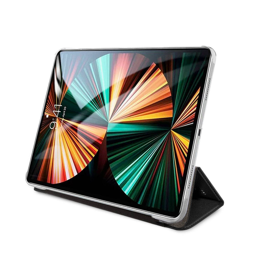 Ovitek za Apple iPad Pro 13 (2024), Karl Lagerfeld, Saffiano Karl & Choupette, črn