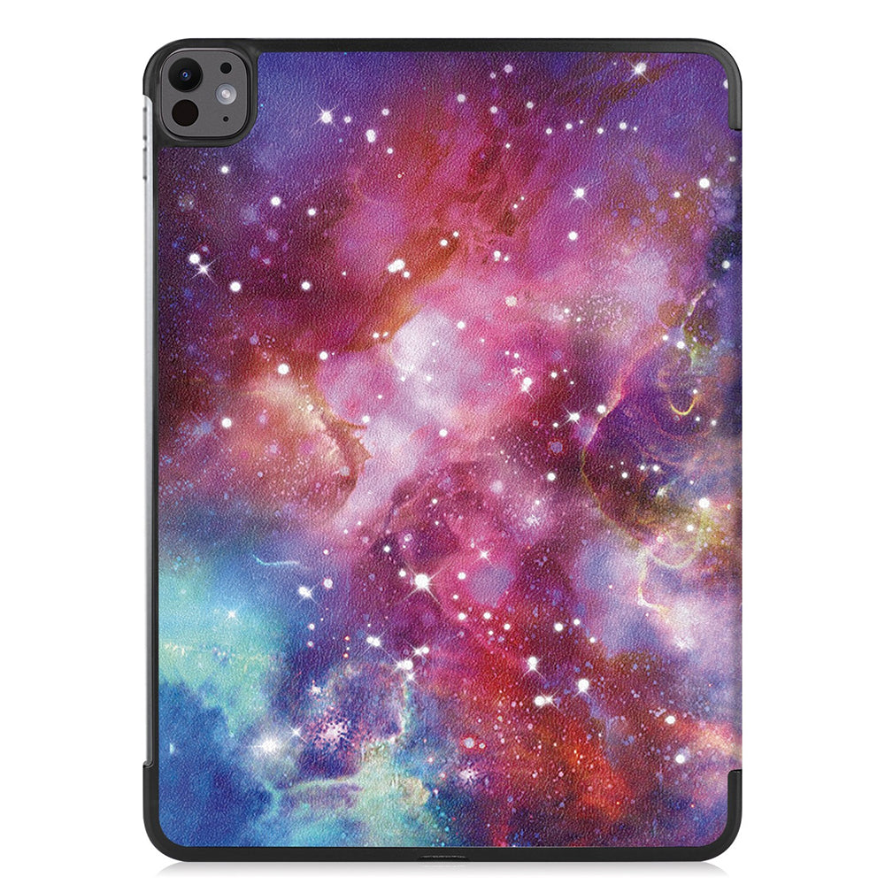 Ovitek za Apple iPad Pro 13 (2024), Techsuit, FoldPro Galaxy, večbarven