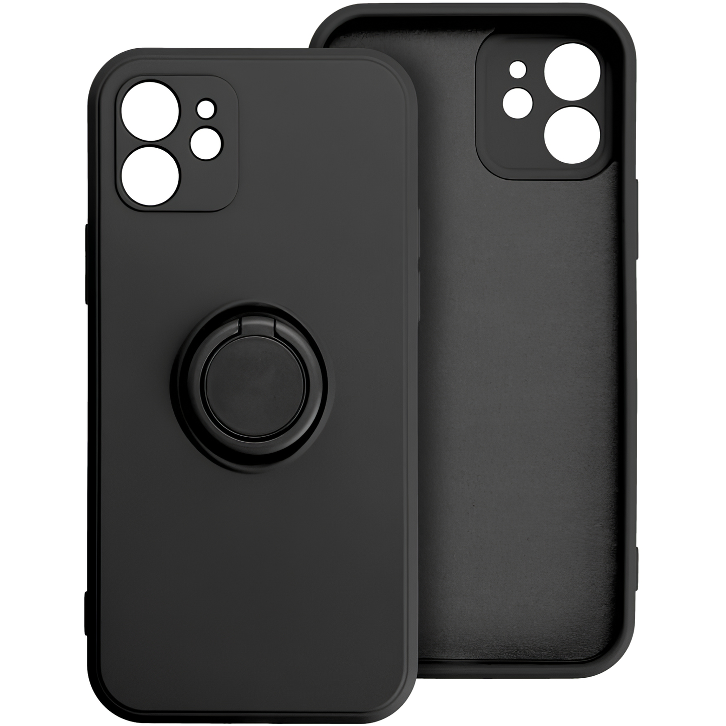 Ovitek za Apple iPhone 16 Plus, OEM, silikonski obroč, črn