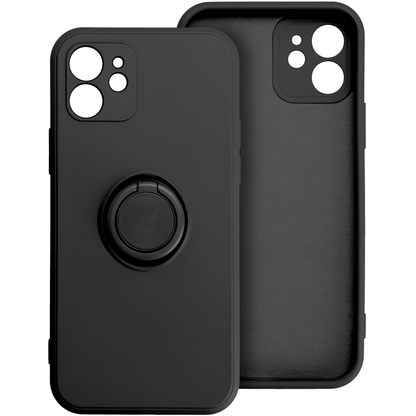 Ovitek za Apple iPhone 16 Plus, OEM, silikonski obroč, črn
