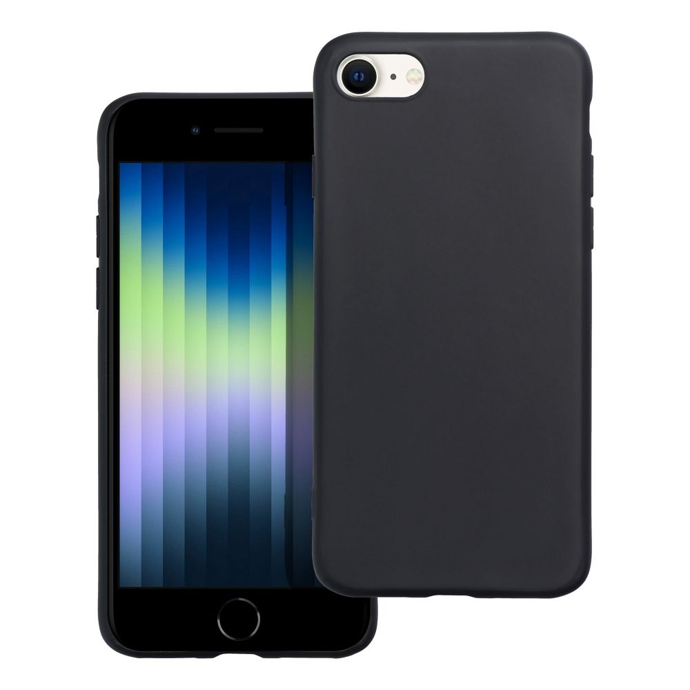 Ovitek za Apple iPhone SE (2022) / SE (2020) / 8 / 7, OEM, mat, črn