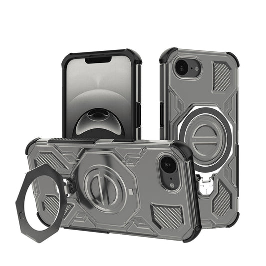 Ovitek za Apple iPhone 17e / 16e, Techsuit, Carbon Shield Pro, Dim