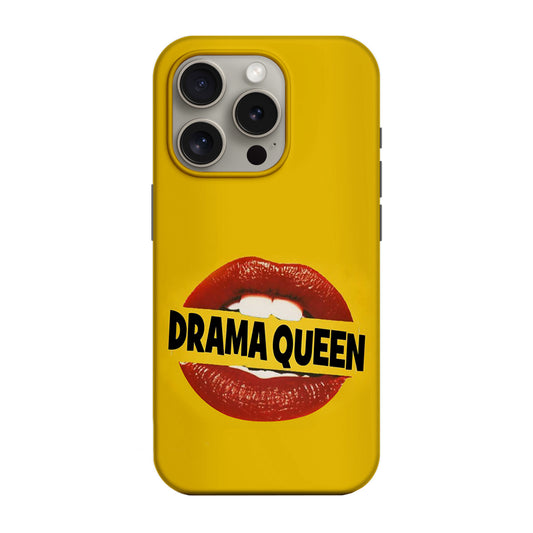Case for Apple iPhone 15 Pro, Perfect Case, LOVE-Splash Drama Queen, Multicolor