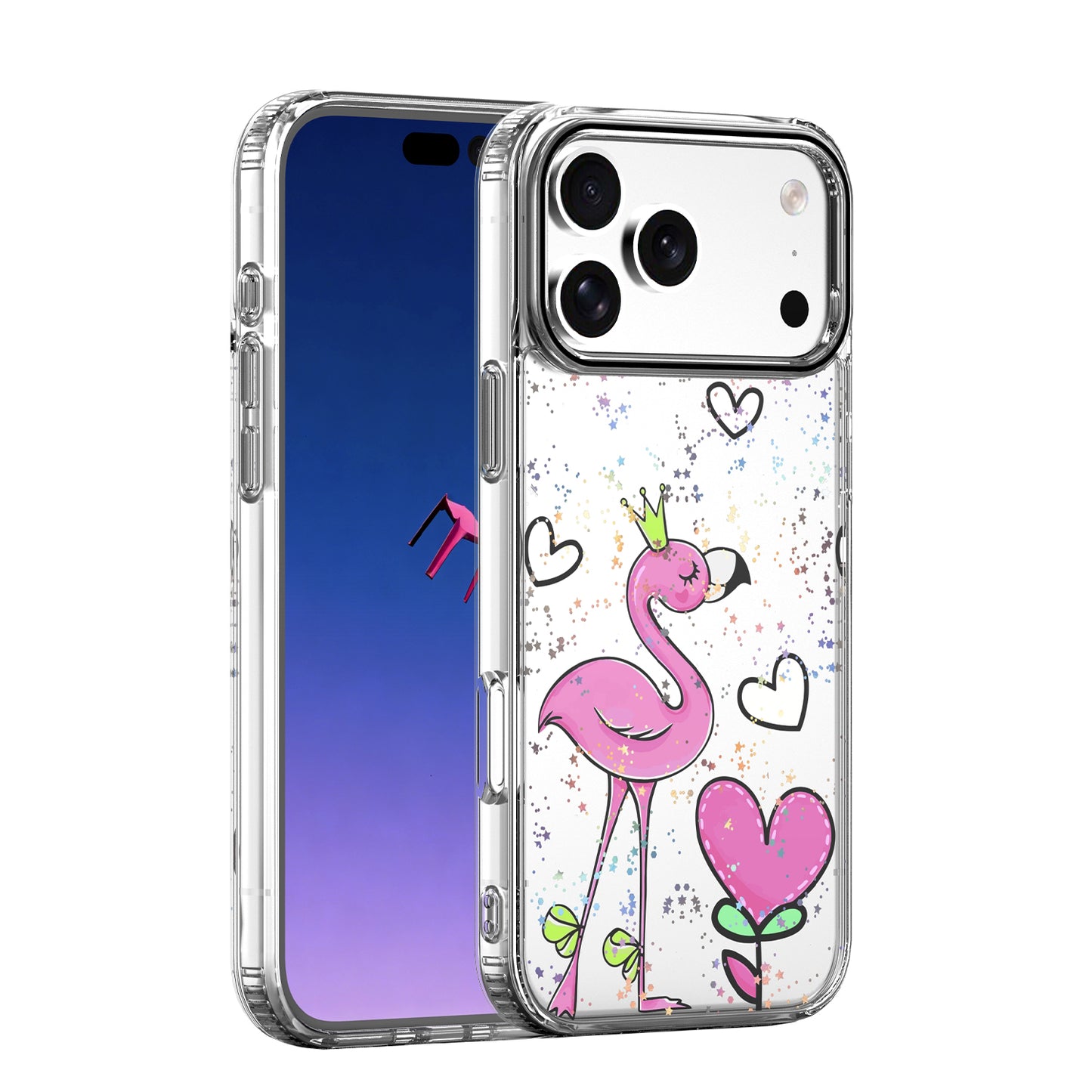 Ovitek za Apple iPhone 16 Pro, OEM, Ultra Trendy Love 2, večbarven