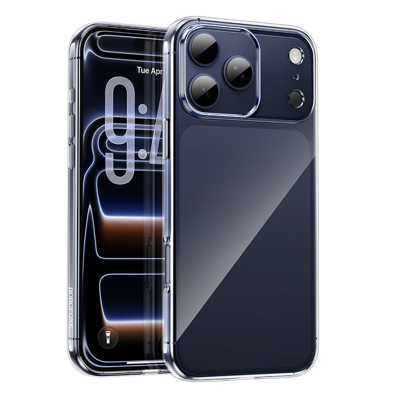 Ovitek za Apple iPhone 17 Pro, Borofone, BI4 Ice, Prozoren