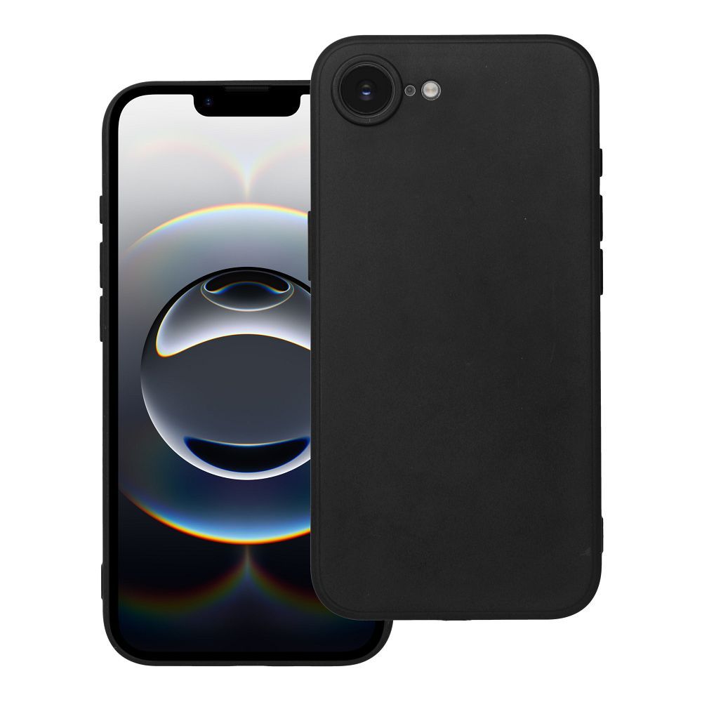 Ovitek za Apple iPhone 17e / 16e, OEM, mehak, črn