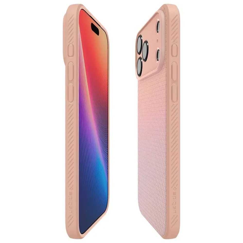 Ovitek za Apple iPhone 18 Pro Max / 17 Pro Max, Spigen, Liquid Air, roza ACS12115