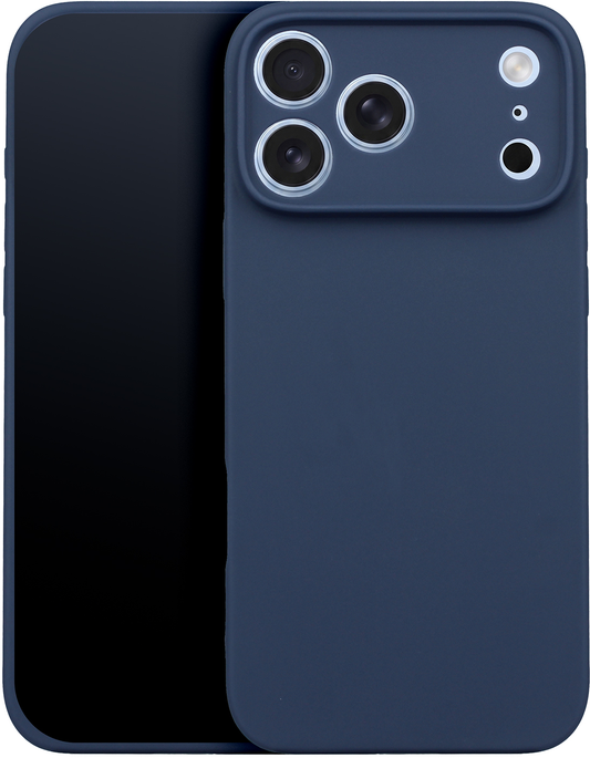 Ovitek za Apple iPhone 18 Pro Max / 17 Pro Max, OEM, silikon, temno modra
