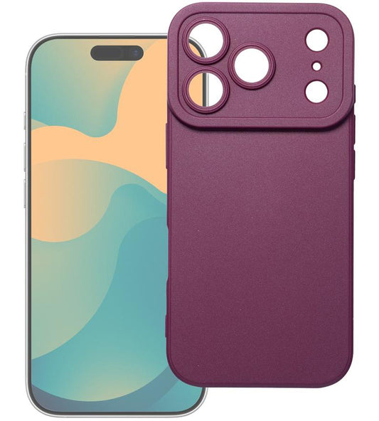 Ovitek za Apple iPhone 18 Pro Max / 17 Pro Max, OEM, Matt 2.0, bordo