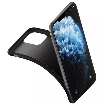 Ovitek za Apple iPhone 11, 3MK, mat črn