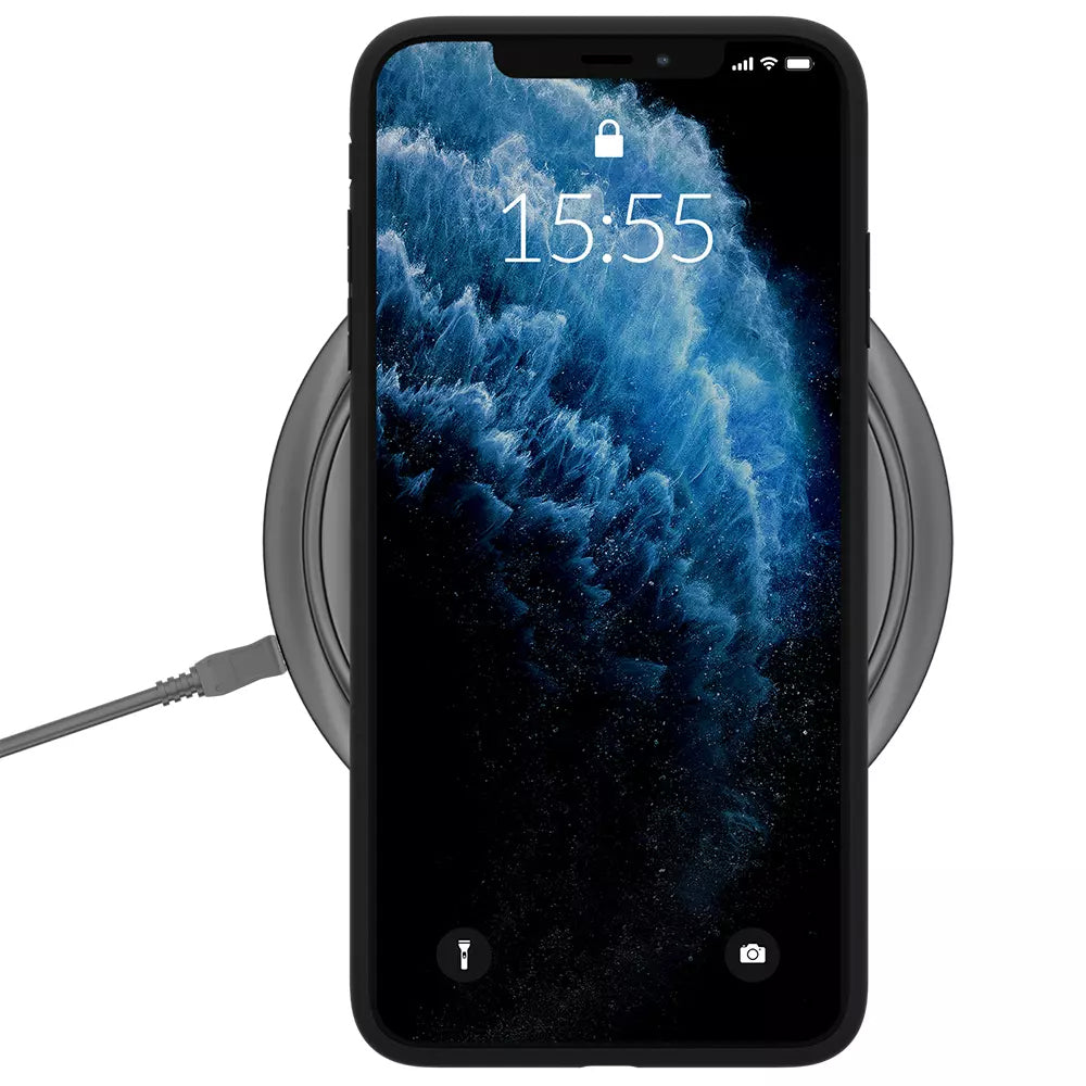 Ovitek za Apple iPhone 11, 3MK, mat črn