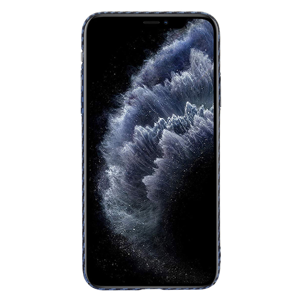 Ovitek za Apple iPhone 11 Pro Max, Techsuit, Carbonite FiberShell, turkizna
