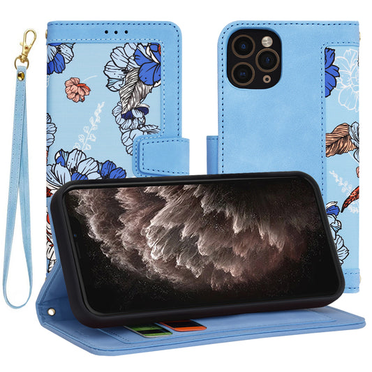 Ovitek za Apple iPhone 11 Pro, Techsuit, FlipCraft, modra