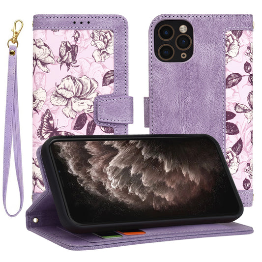 Ovitek za Apple iPhone 11 Pro, Techsuit, FlipCraft, Vijoličen