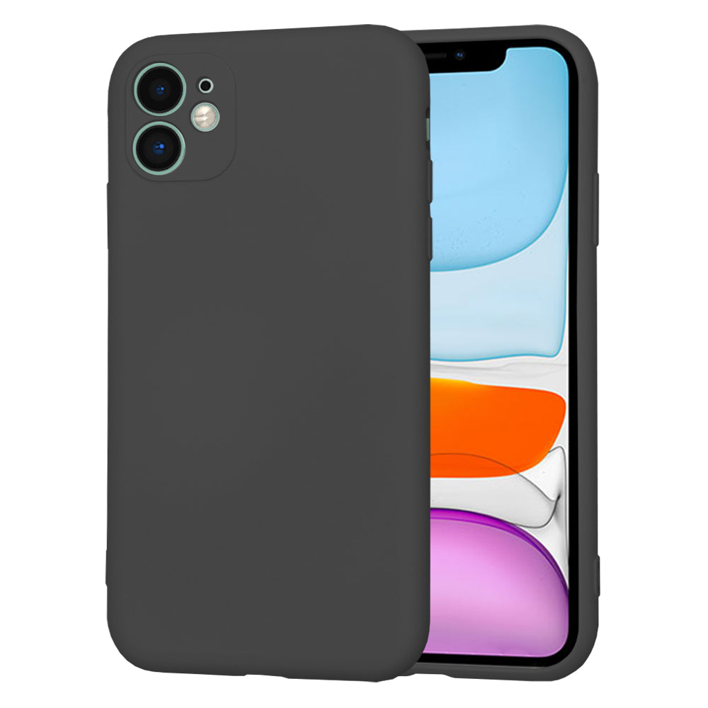 Ovitek za Apple iPhone 11, Techsuit, SoftFlex, Črn