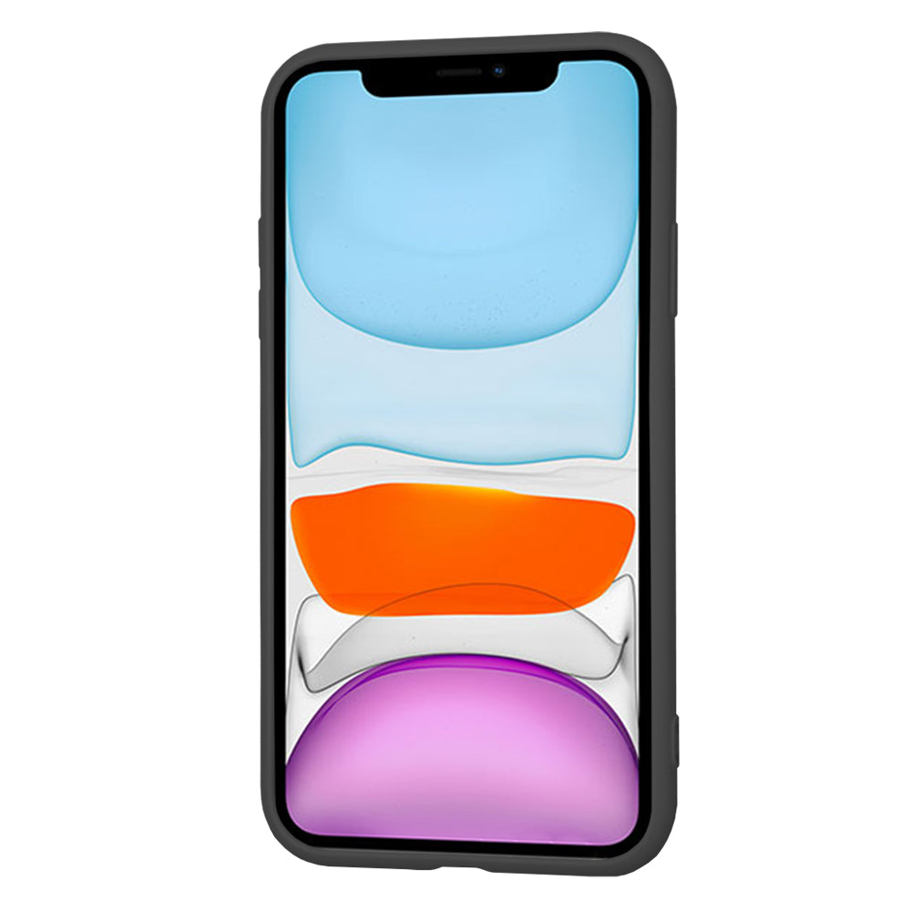 Ovitek za Apple iPhone 11, Techsuit, SoftFlex, Črn