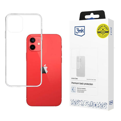 Ovitek za Apple iPhone 12 / 12 Pro, 3MK, Armor, Prozoren