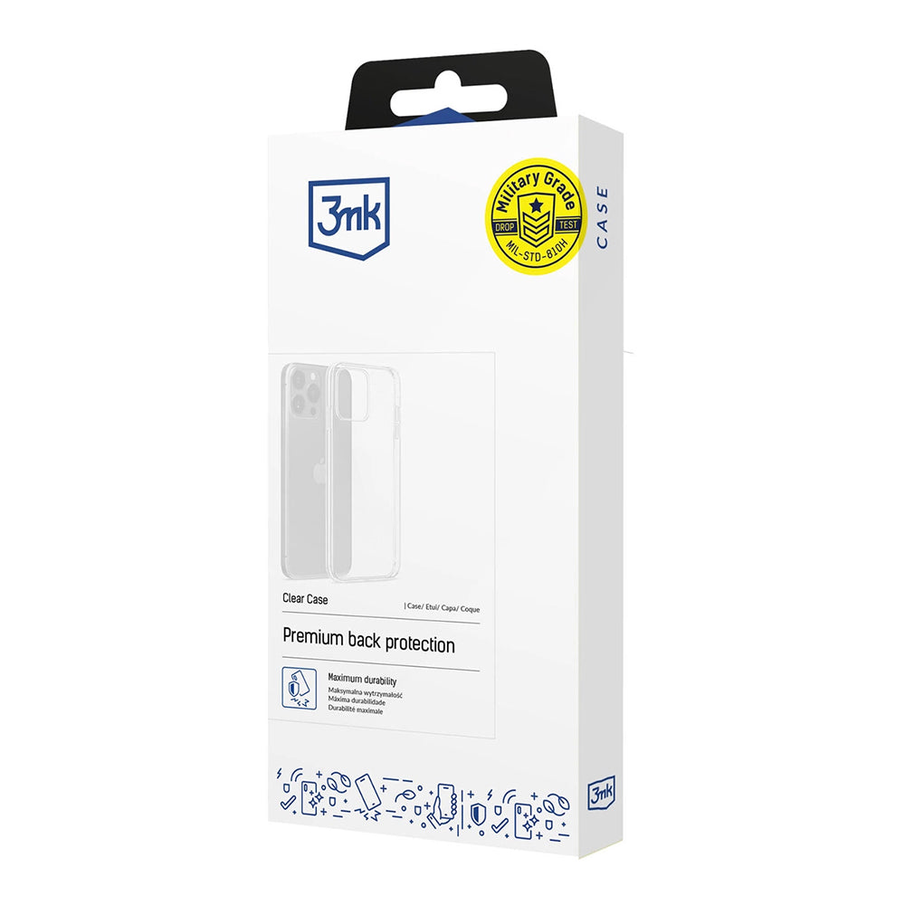 Ovitek za Apple iPhone 12 / 12 Pro, 3MK, Prozoren