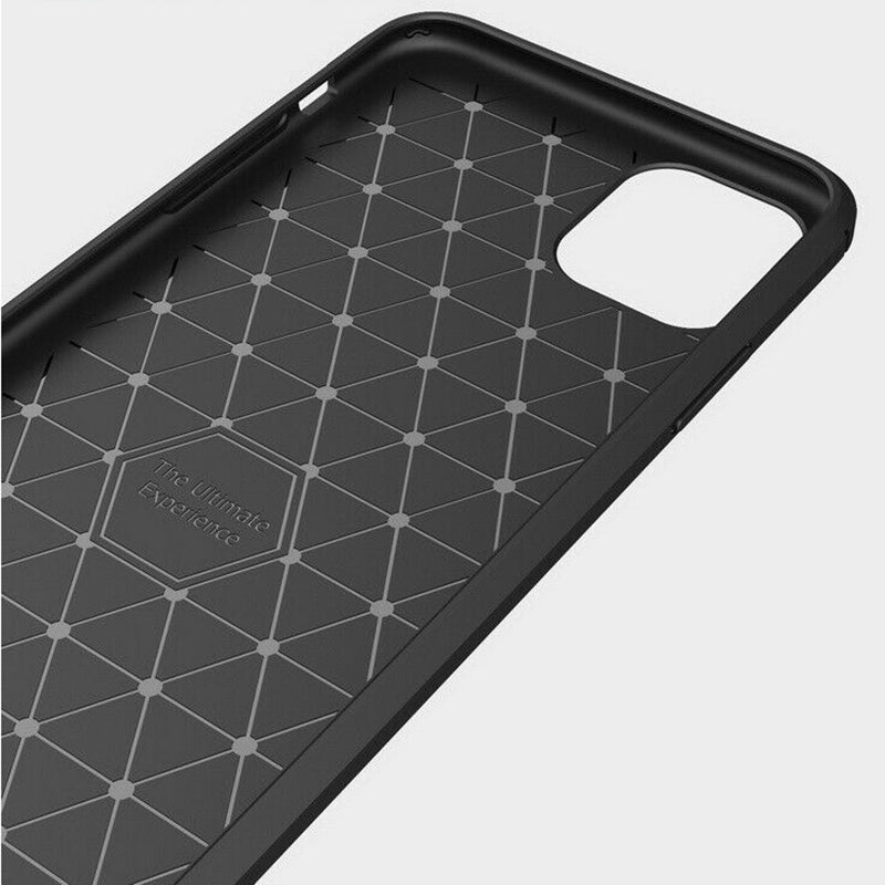 Ovitek za Apple iPhone 12 mini, Techsuit, Karbon, Črn