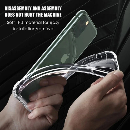 Ovitek za Apple iPhone 12 Pro, Techsuit, Proti udarcem Prozoren
