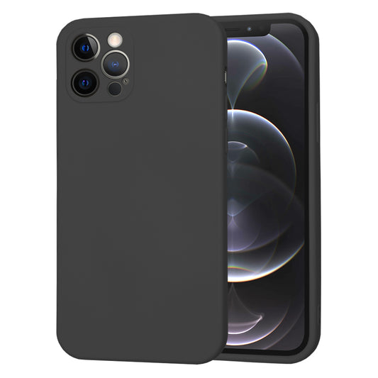 Ovitek za Apple iPhone 12 Pro, Techsuit, SoftFlex, Črn