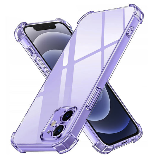 Ovitek za Apple iPhone 12, Techsuit, Proti udarcem Prozoren