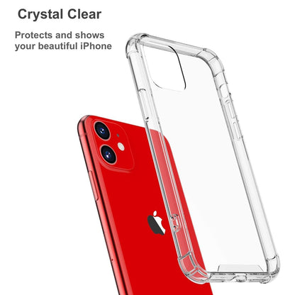 Ovitek za Apple iPhone 12, Techsuit, Proti udarcem Prozoren