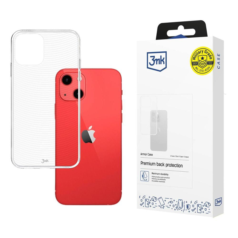 Ovitek za Apple iPhone 13, 3MK, Armor, Prozoren