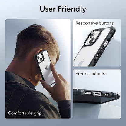 Ovitek za Apple iPhone 14 / 13, ESR, Air Armor, Črno prozoren