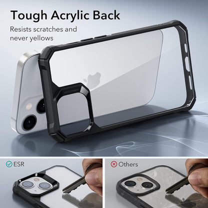 Ovitek za Apple iPhone 14 / 13, ESR, Air Armor, Črno prozoren