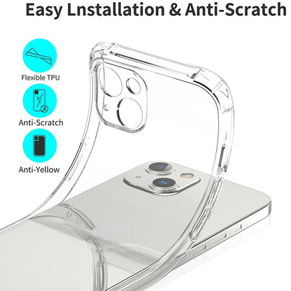 Ovitek za Apple iPhone 13 mini, Techsuit, odporen proti udarcem, prozoren