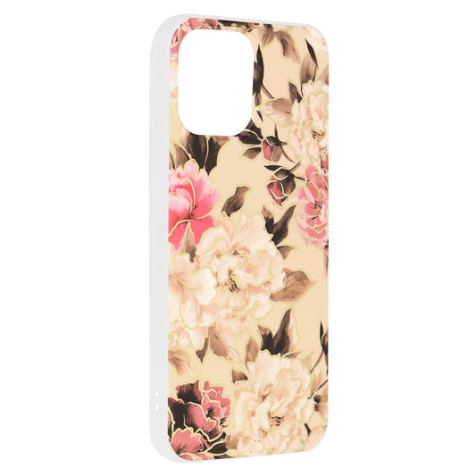 Ovitek za Apple iPhone 13 Pro Max, Techsuit, Marmor, Bež