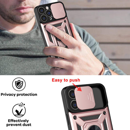 Ovitek za Apple iPhone 13 Pro, Techsuit, CamShield, roza