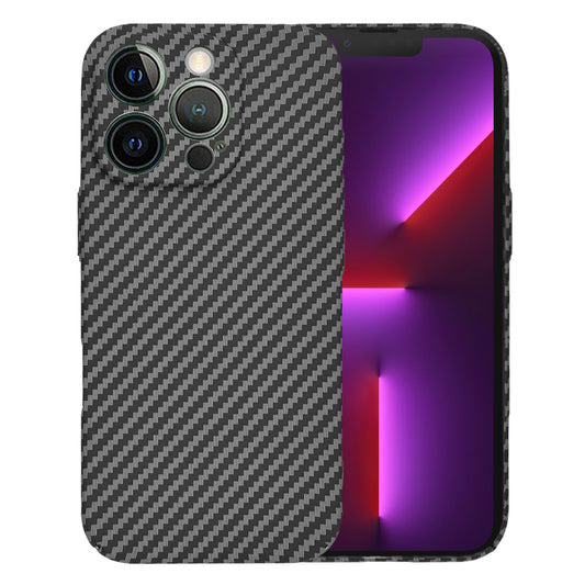 Ovitek za Apple iPhone 13 Pro, Techsuit, Carbonite FiberShell, Črn