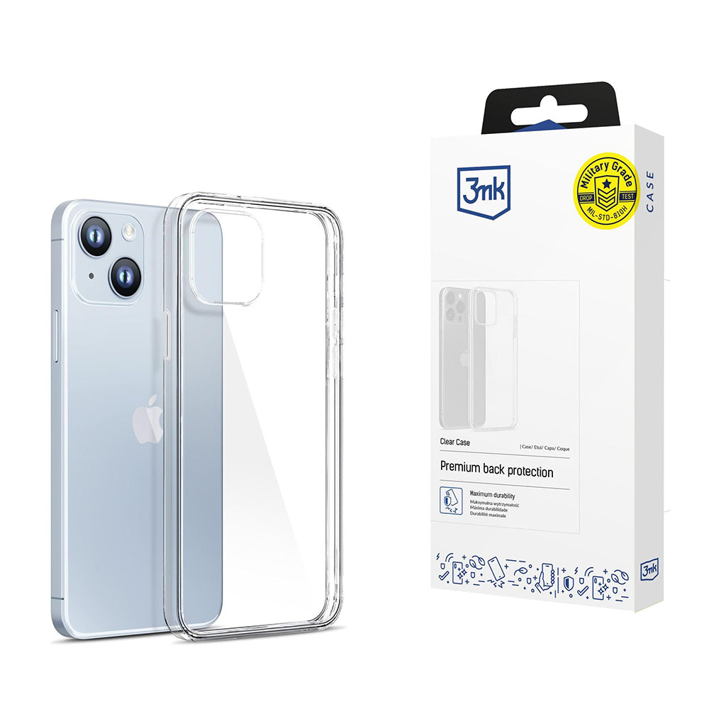 Ovitek za Apple iPhone 14, 3MK, Prozoren