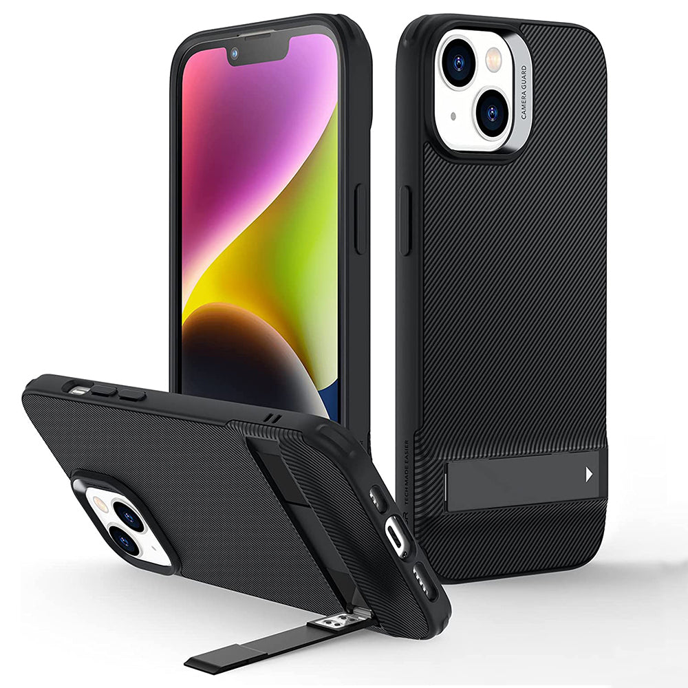 Ovitek za Apple iPhone 14 Plus, ESR, Air Shield Boost Kickstand, črn