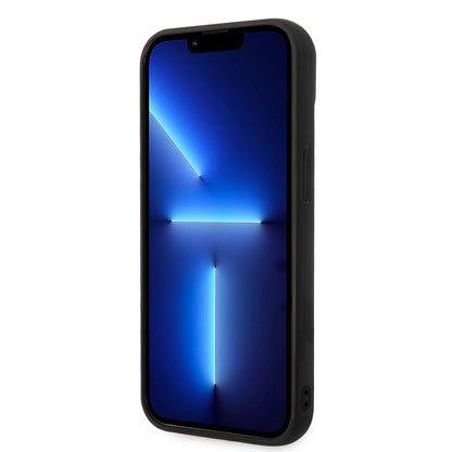 Ovitek za Apple iPhone 14 Plus, Karl Lagerfeld, 3D Monogram, Črn