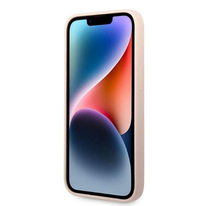 Ovitek za Apple iPhone 14 Plus, Karl Lagerfeld, Silicone Ikonik Karl, Roza