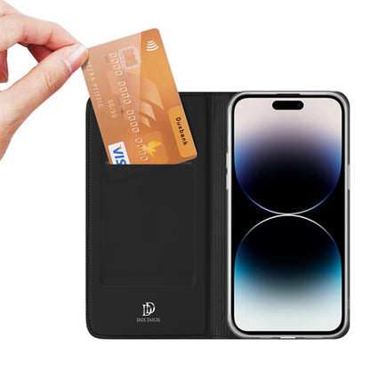 Ovitek za Apple iPhone 14 Pro, DUX DUCIS, Skin Pro, Črn