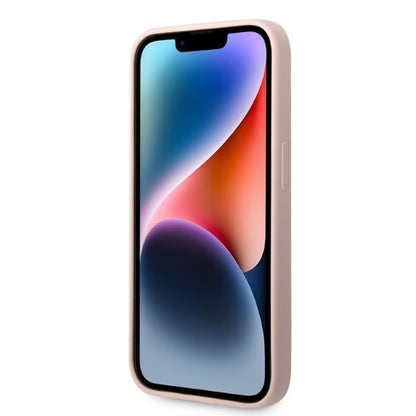 Ovitek za Apple iPhone 14 Pro Max, Karl Lagerfeld, Silicone Ikonik NFT, Roza