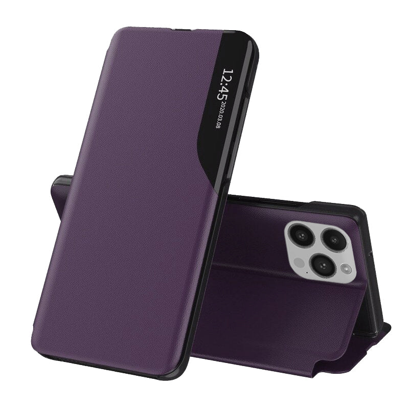 Ovitek za Apple iPhone 14 Pro, Techsuit, eFold, vijoličen
