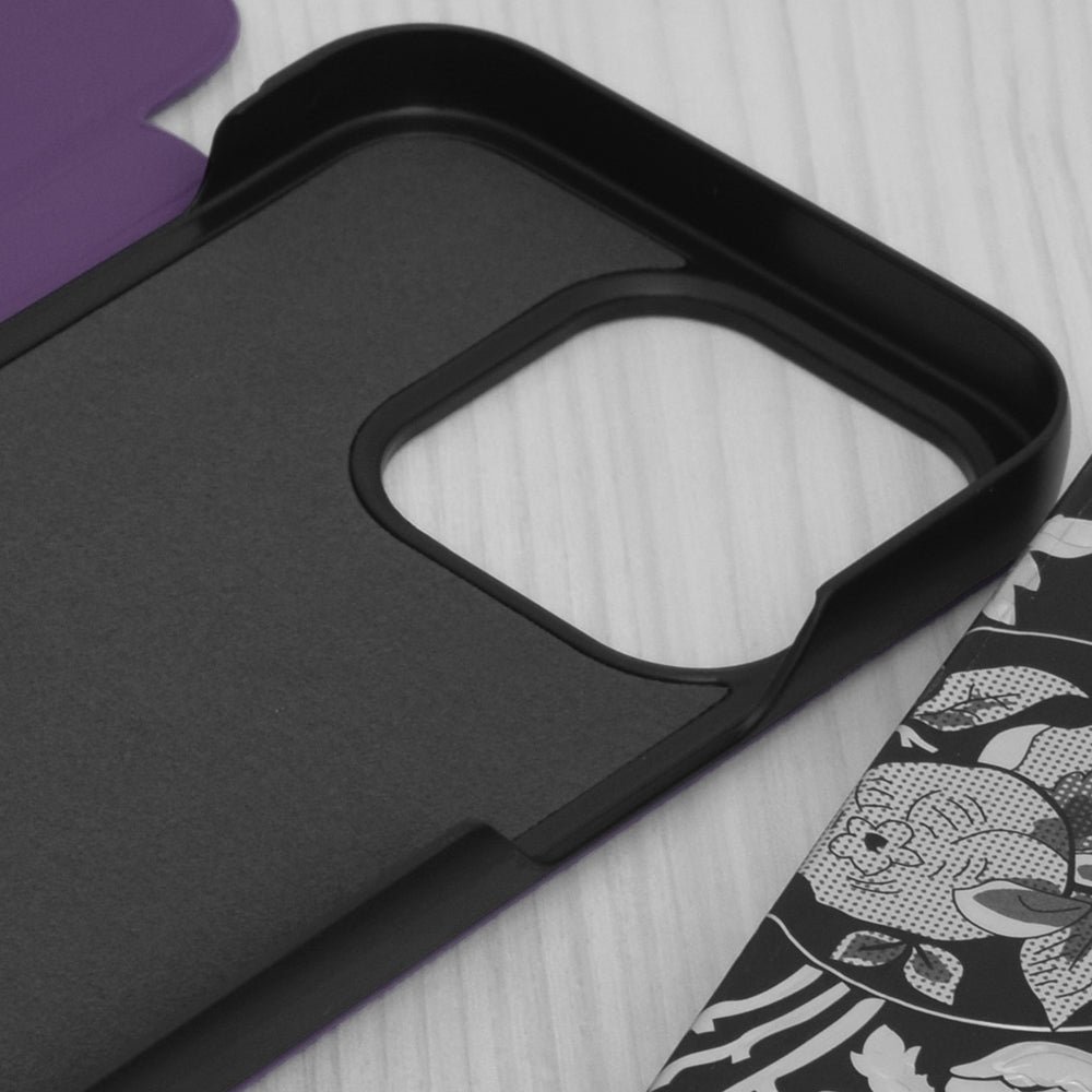 Ovitek za Apple iPhone 14 Pro, Techsuit, eFold, vijoličen