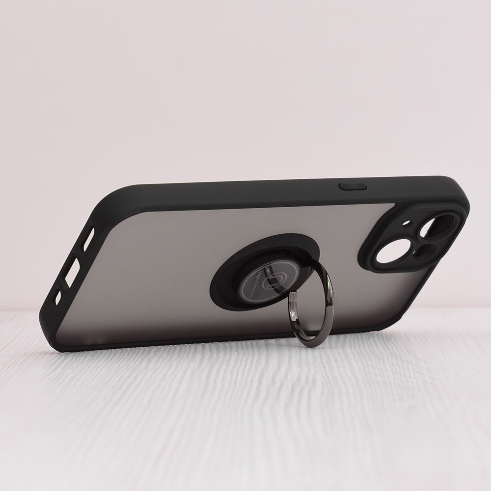 Ovitek za Apple iPhone 14, Techsuit, Glinth, Črn