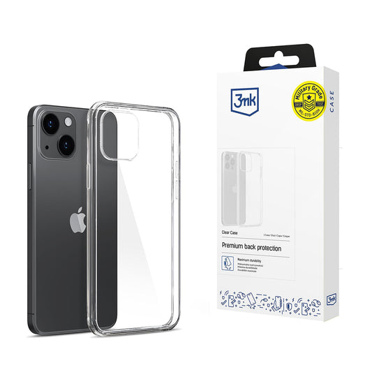 Ovitek za Apple iPhone 15, 3MK, Jasno, Prosojno