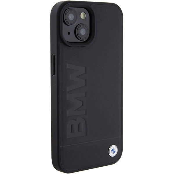 Ovitek za Apple iPhone 15 Plus, BMW, Natural Hot Stamp, Črn