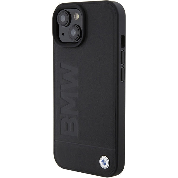 Ovitek za Apple iPhone 15 Plus, BMW, Natural Hot Stamp, Črn