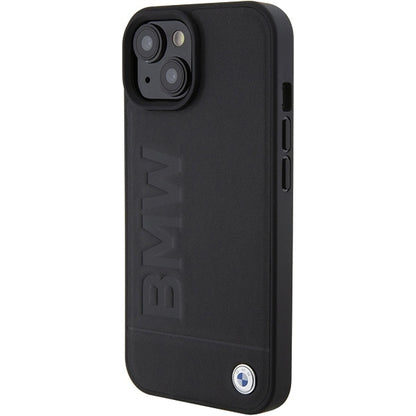 Ovitek za Apple iPhone 15 Plus, BMW, Natural Hot Stamp, Črn