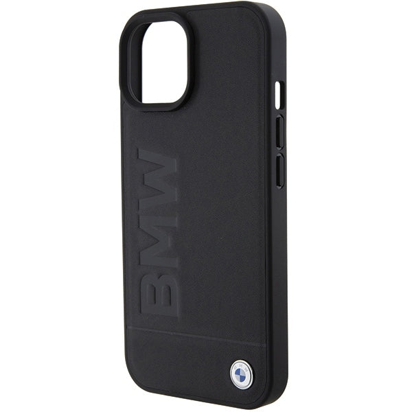 Ovitek za Apple iPhone 15 Plus, BMW, Natural Hot Stamp, Črn
