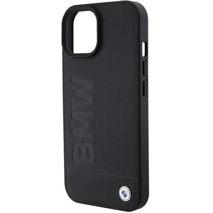 Ovitek za Apple iPhone 15 Plus, BMW, Natural Hot Stamp, Črn